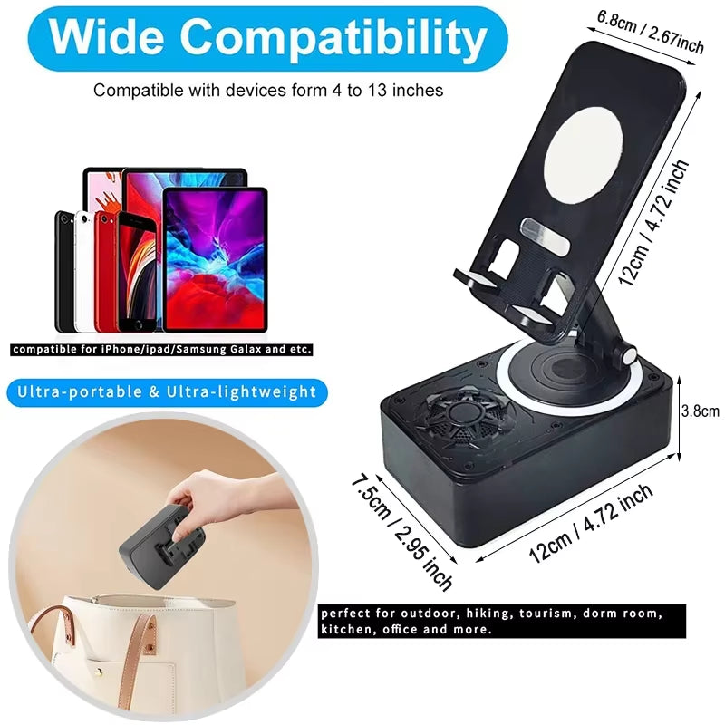 Bluetooth Speaker Adjustable Desktop Live Lazy Tablet Bracket Support Portable Wireless Speakernew Cell Phone Holder Stand