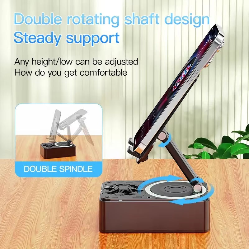 Bluetooth Speaker Adjustable Desktop Live Lazy Tablet Bracket Support Portable Wireless Speakernew Cell Phone Holder Stand