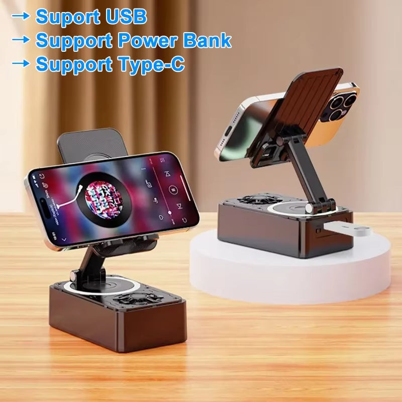 Bluetooth Speaker Adjustable Desktop Live Lazy Tablet Bracket Support Portable Wireless Speakernew Cell Phone Holder Stand