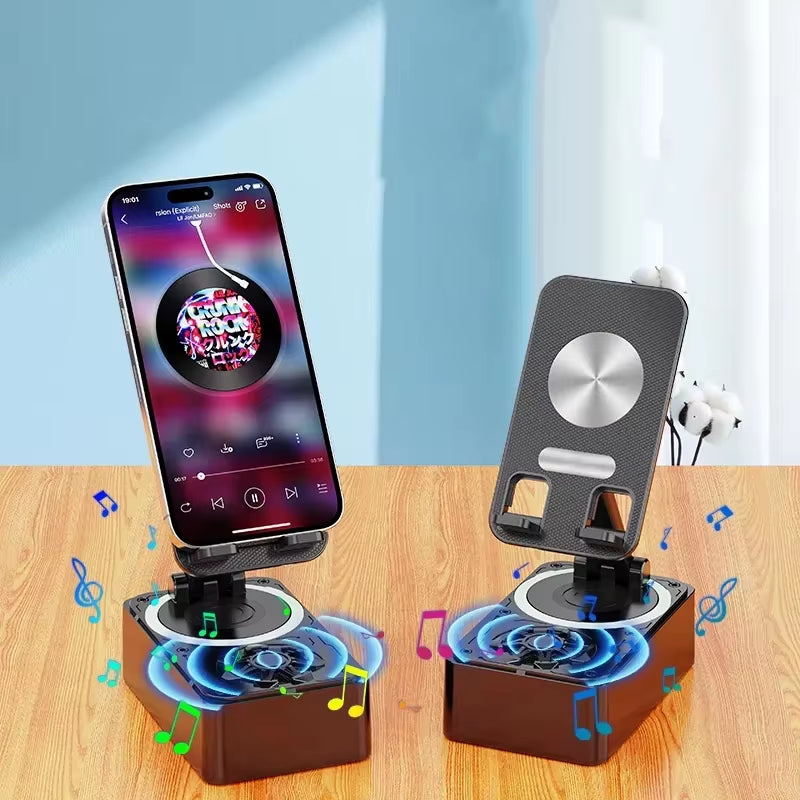 Bluetooth Speaker Adjustable Desktop Live Lazy Tablet Bracket Support Portable Wireless Speakernew Cell Phone Holder Stand